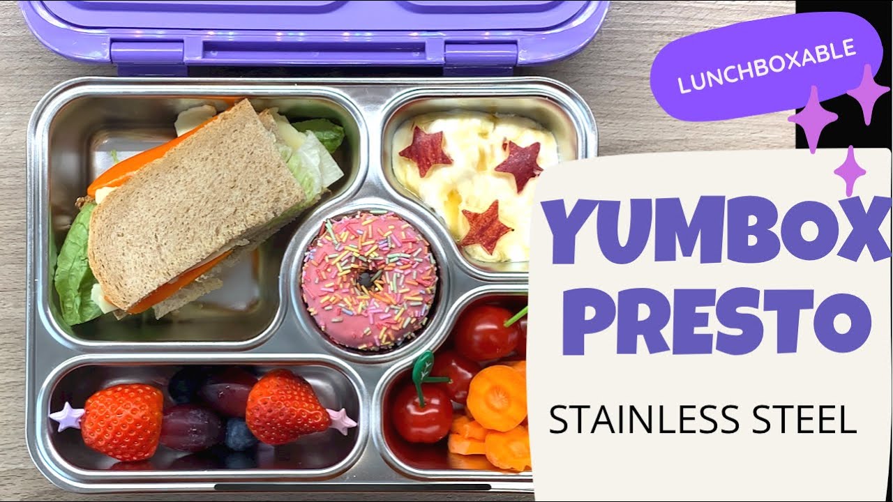 Yumbox Presto Unboxing | First Try And Review | Lunchboxable