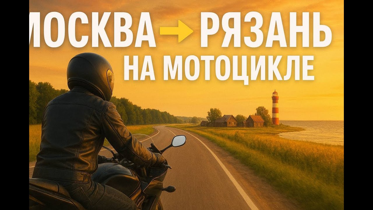 YAMAHA MT09 | Из Москвы в Рязань на мотоцикле 🚀 Заехал в рыбацкую деревню!