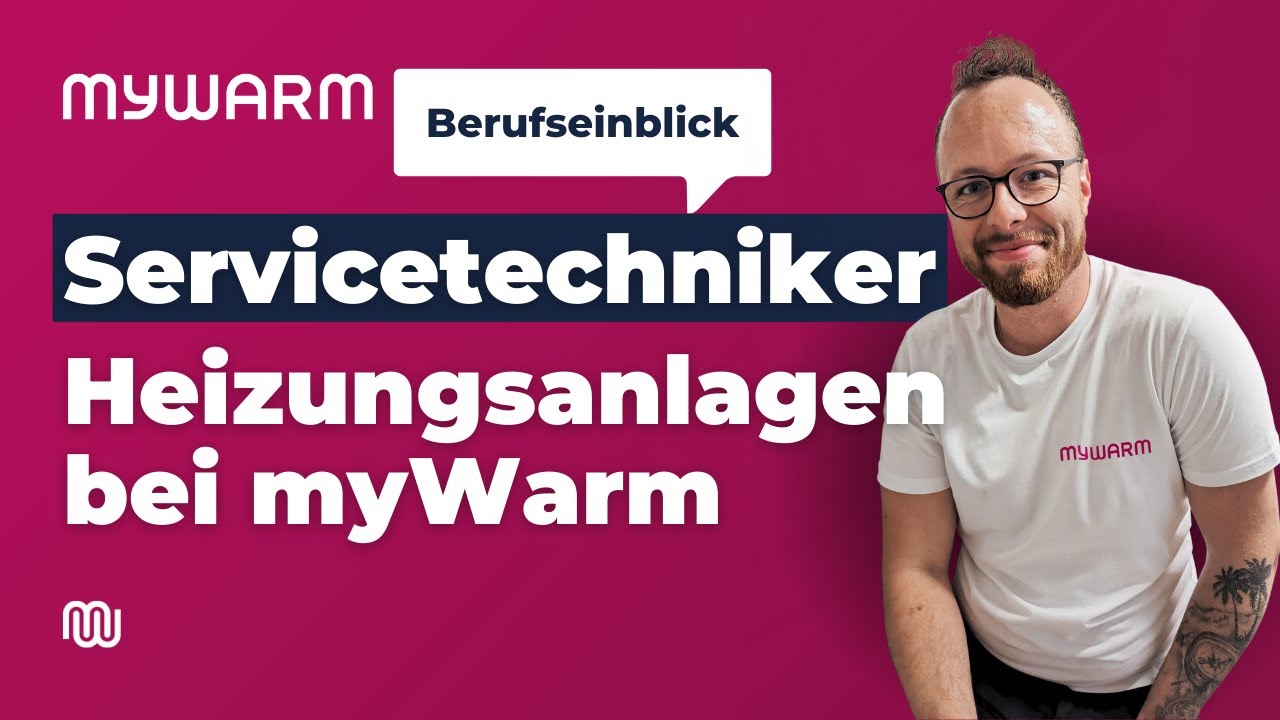 Berufseinblick: Servicetechniker Heizungsoptimierung bei myWarm