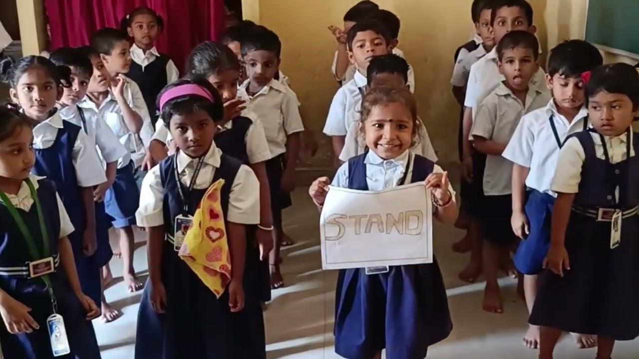 STAR CHILDREN HIGH SCHOOL, PALONCHA ACTIVITY ON ACTION WORDS