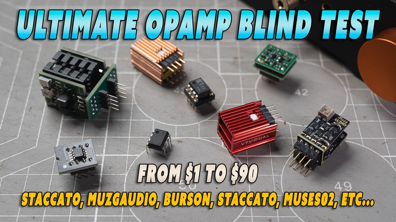 Ultimate Opamp Sound Test (Feat. Fosi ZH3)