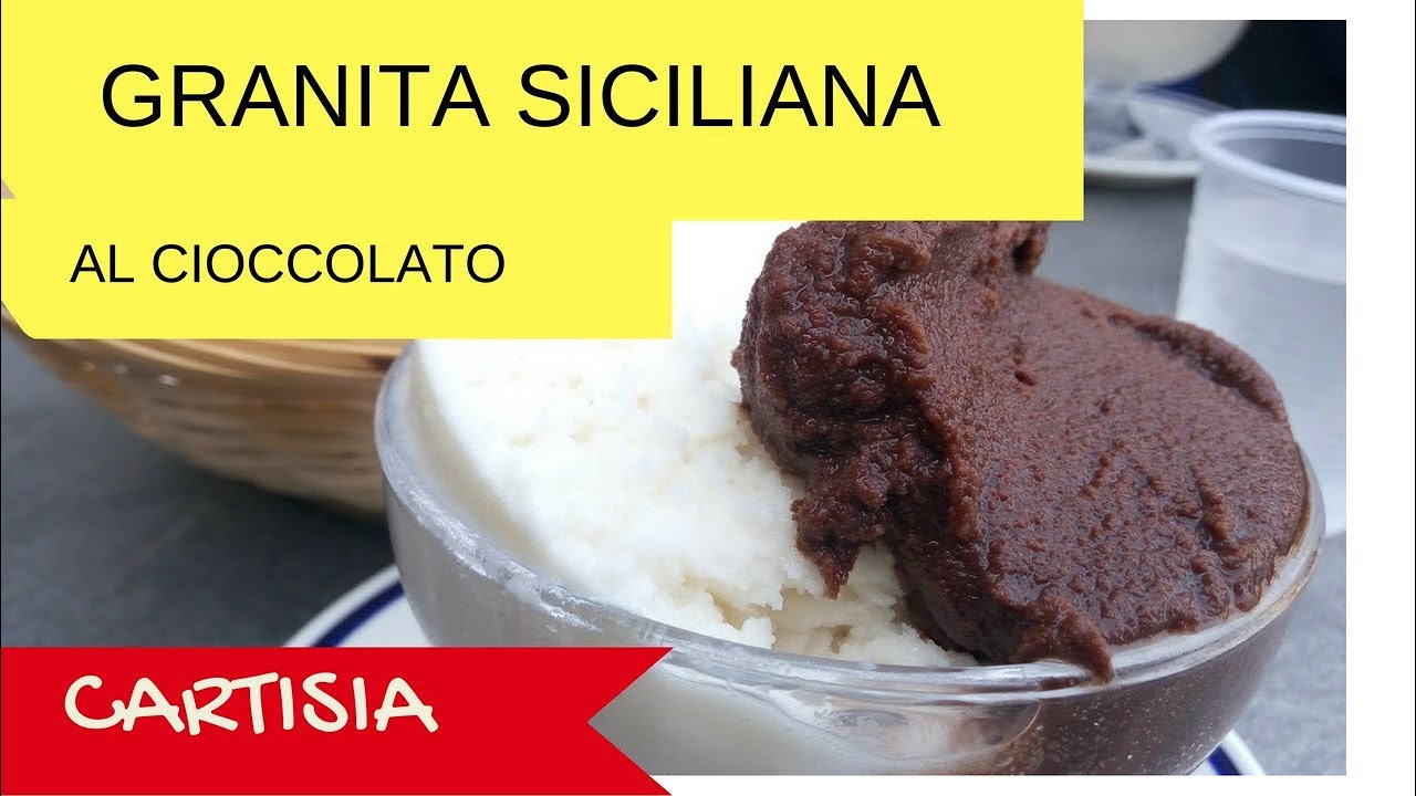 Granita Siciliana al Cioccolato