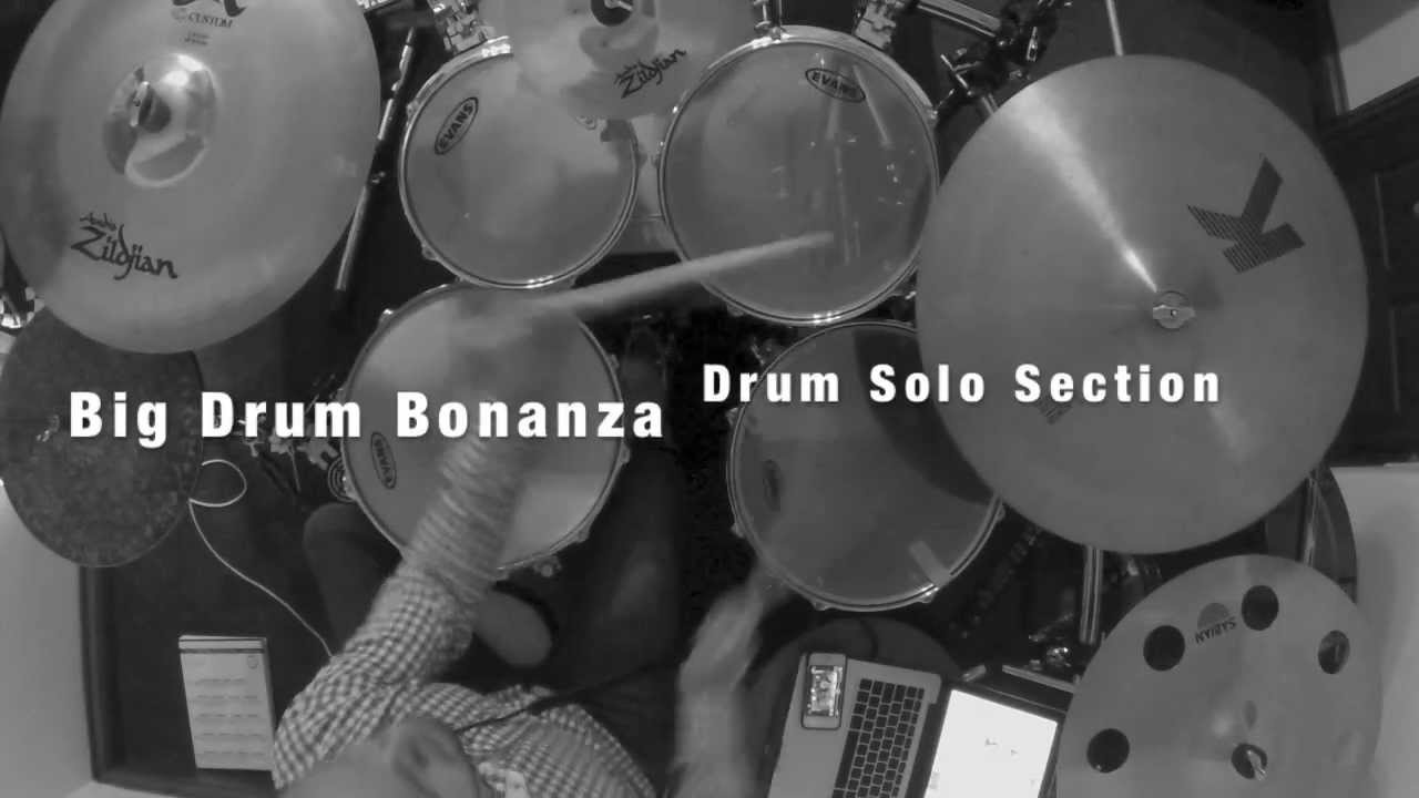 Thomas Lang Big Drum Bonanza Solo Section - Andy Bridgwood