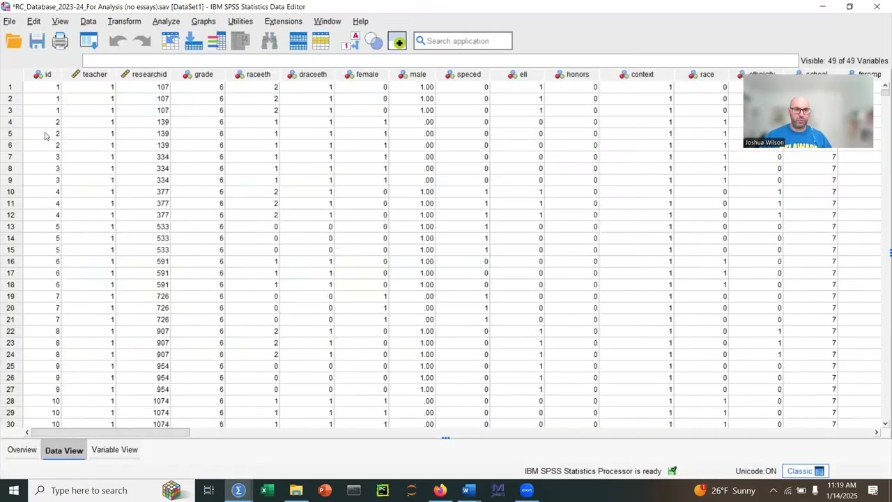 SPSS - Restructure Data from Wide to Long Format
