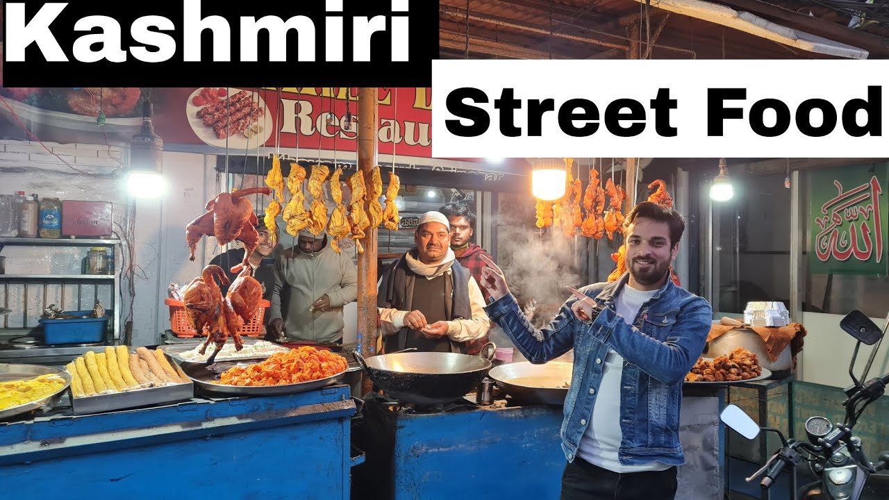 Kashmiri Street Food |Khayam Srinagar |Kashmir Local Street Food