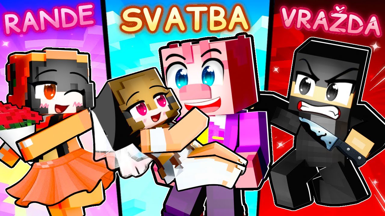 Minecraft, ale rande, svatba, VRAŽDA!