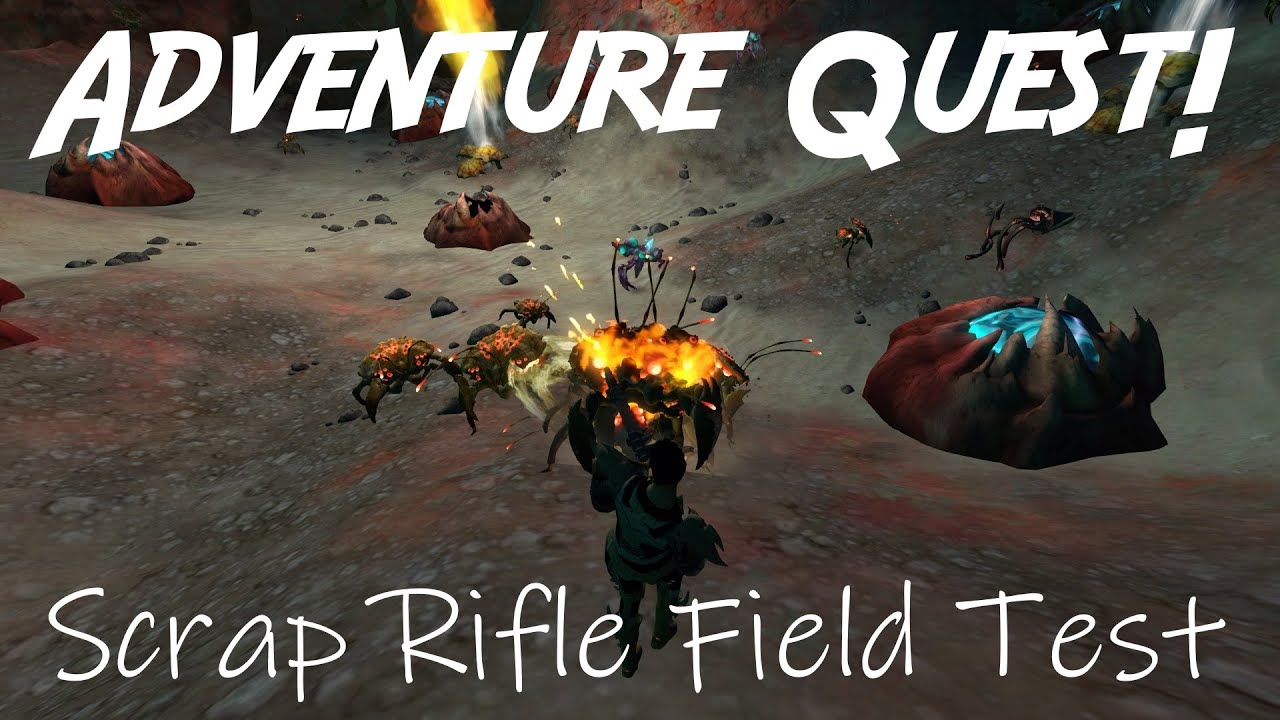 Scrap Rifle Field Test - [GW2] Adventure Quest! ep. 20