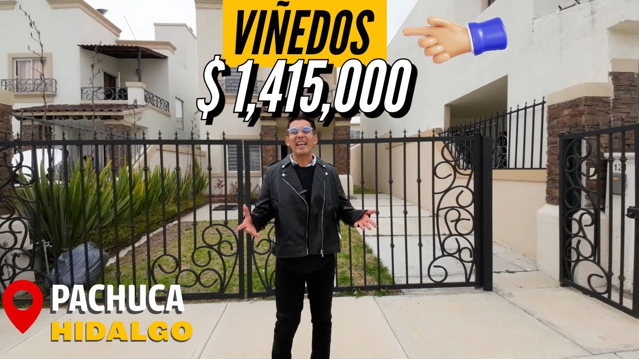 🏡Estrena Casa con Diseño Especial en Pachuca - 122m² de Terreno, En Viñedos por $1,415,000