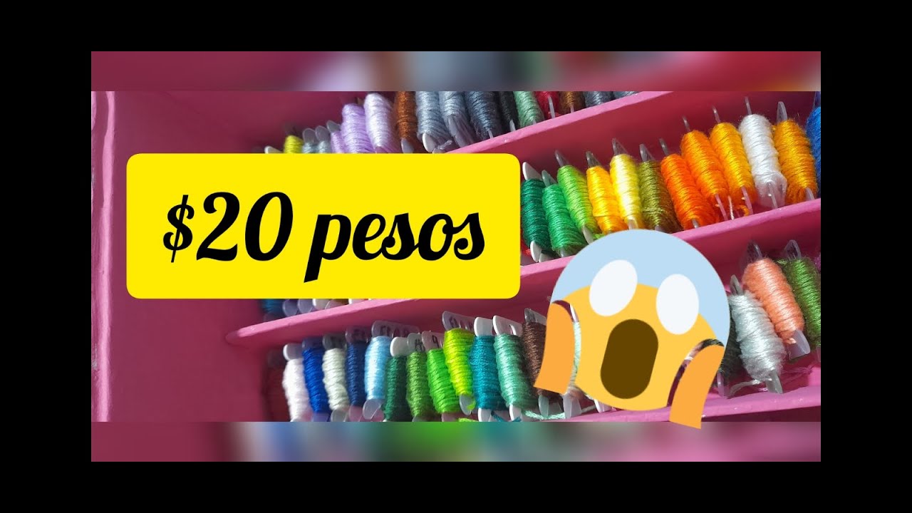 Compras-punto de cruz. Menos de las que recordaba