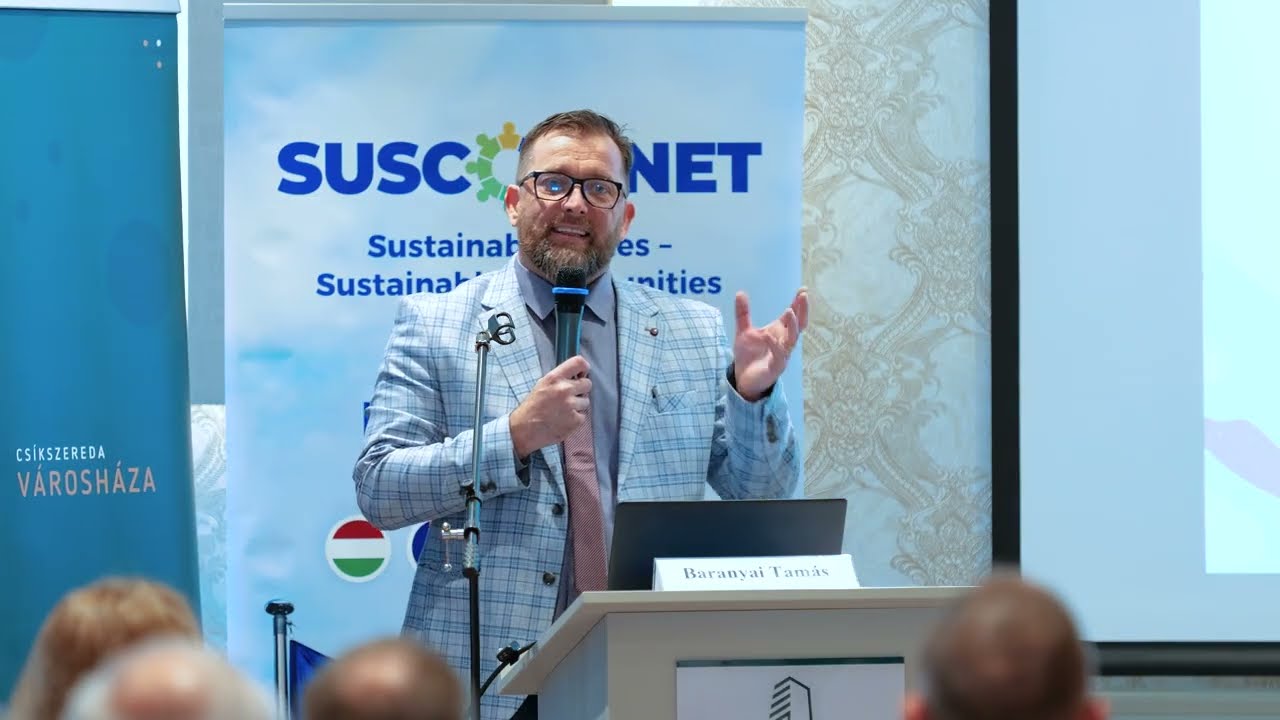 SUSCOMNET-Csíkszereda: Baranyai Tamás: Fenntarthatóság az emberi szervezetben