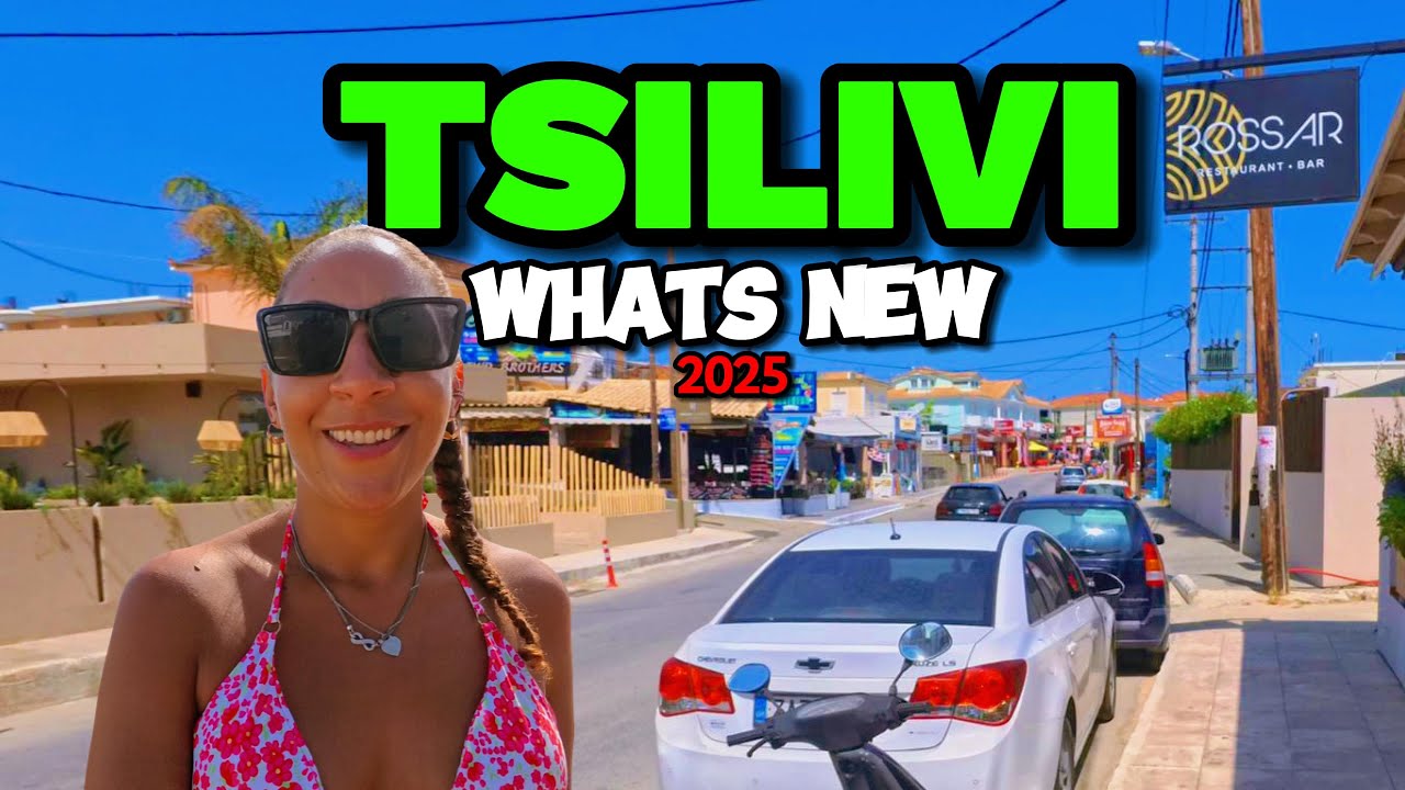 We Take A Walk Around Tsilivi Zante To See What's New For 2025 Walking Tour