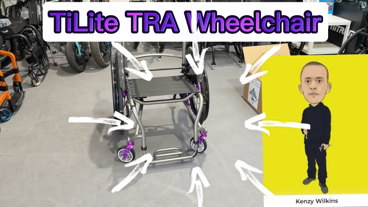 TiLite TRA Wheelchair Close Up | Kenzy Invictus Active 