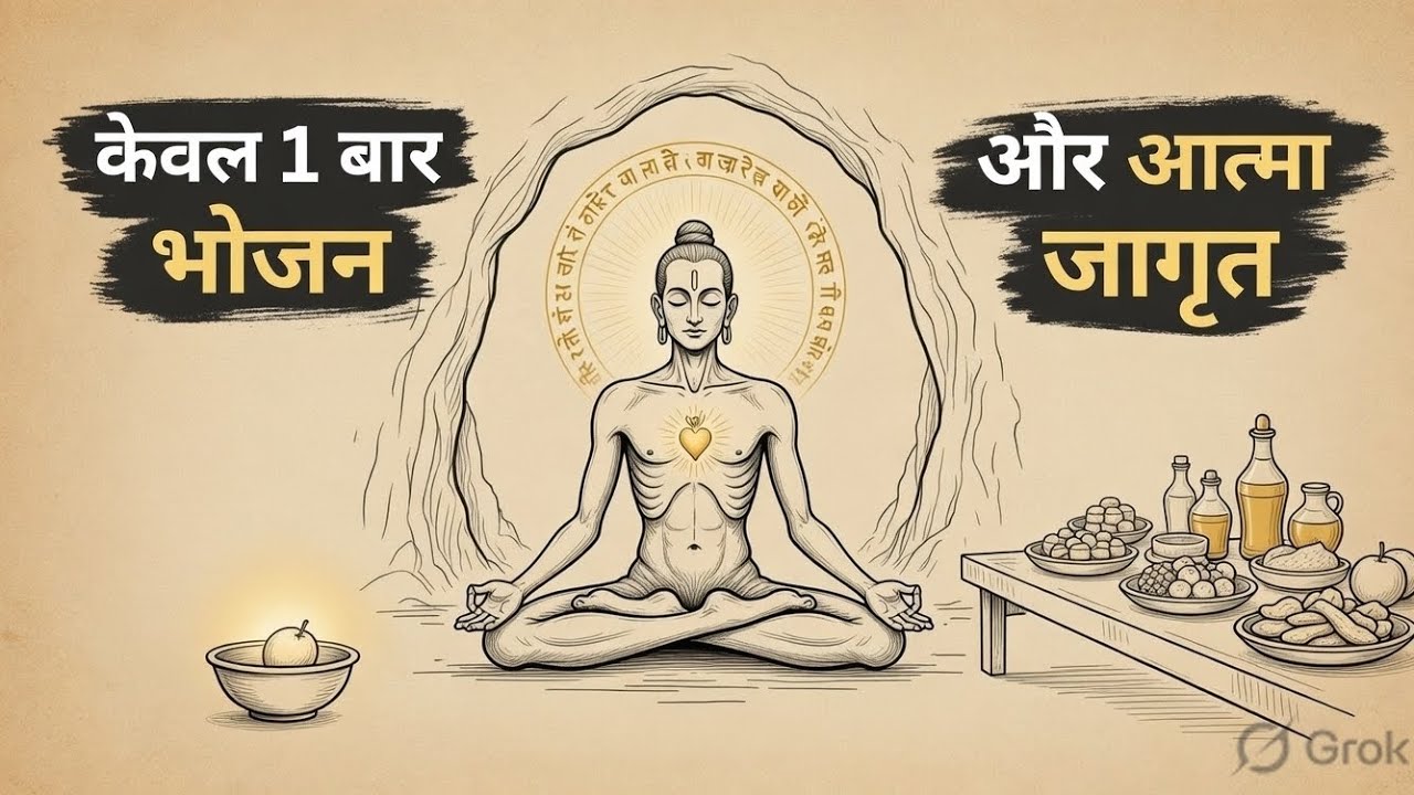 ऋषियों का गुप्त आहार नियम जिसने उन्हें दिव्य बना दिया l The Hidden Science of Ek Bhukt