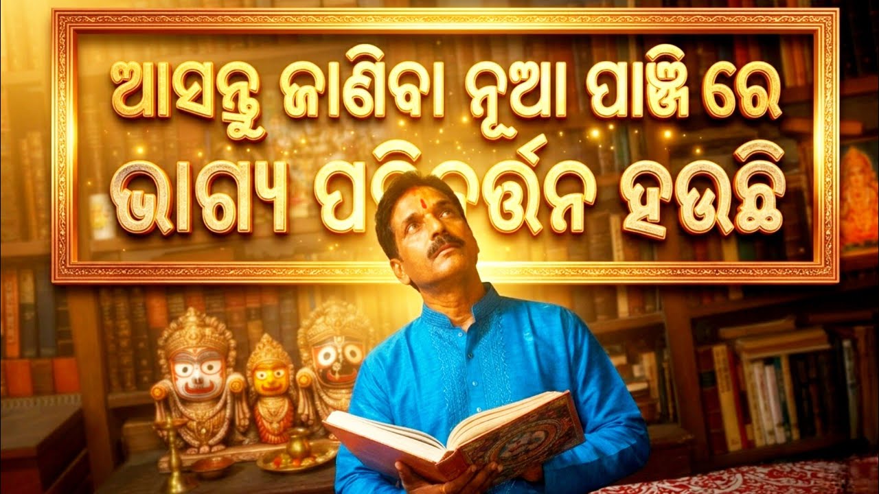 ନୁଆ ପାଞ୍ଜି ରେ କଣ କହୁଛି ଭାଗ୍ୟ ଫଳ 👉🚩💐 🙏🙏ଜୟ ଜଗନ୍ନାଥ 🙏🙏👈 ମୁଁ ଜ୍ୟୋତିବିଦ୍ୟ 💫ରମେଶ ଚନ୍ଦ୍ର ନାୟକ