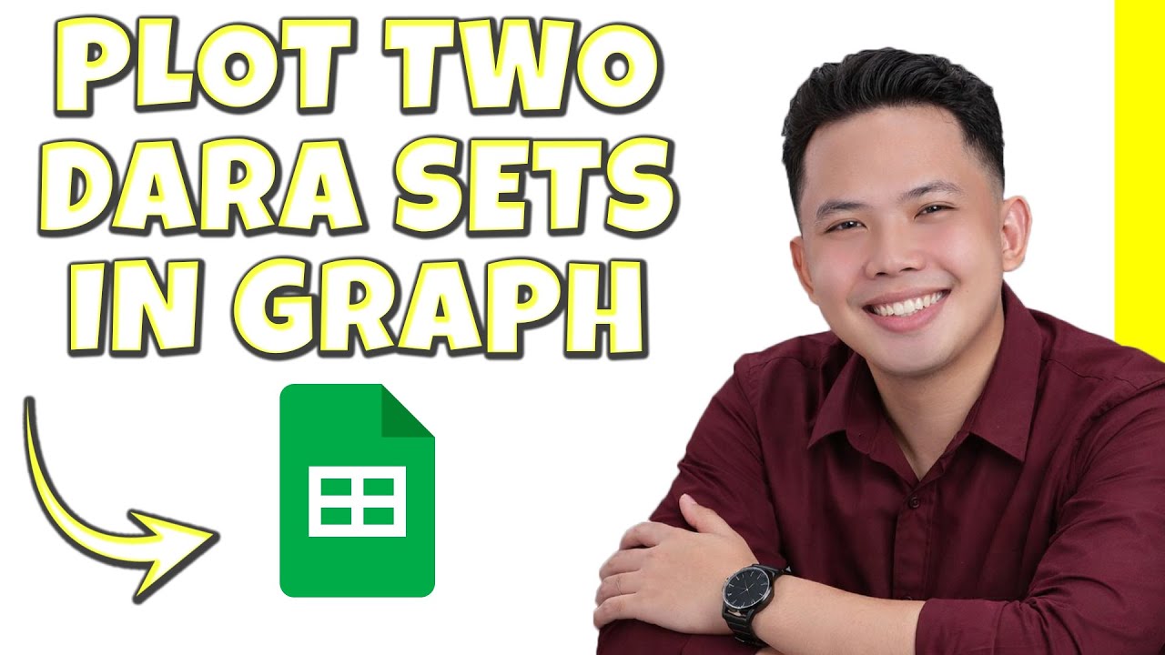 Как построить график, объединяющий два набора данных, в одной таблице Google Sheets