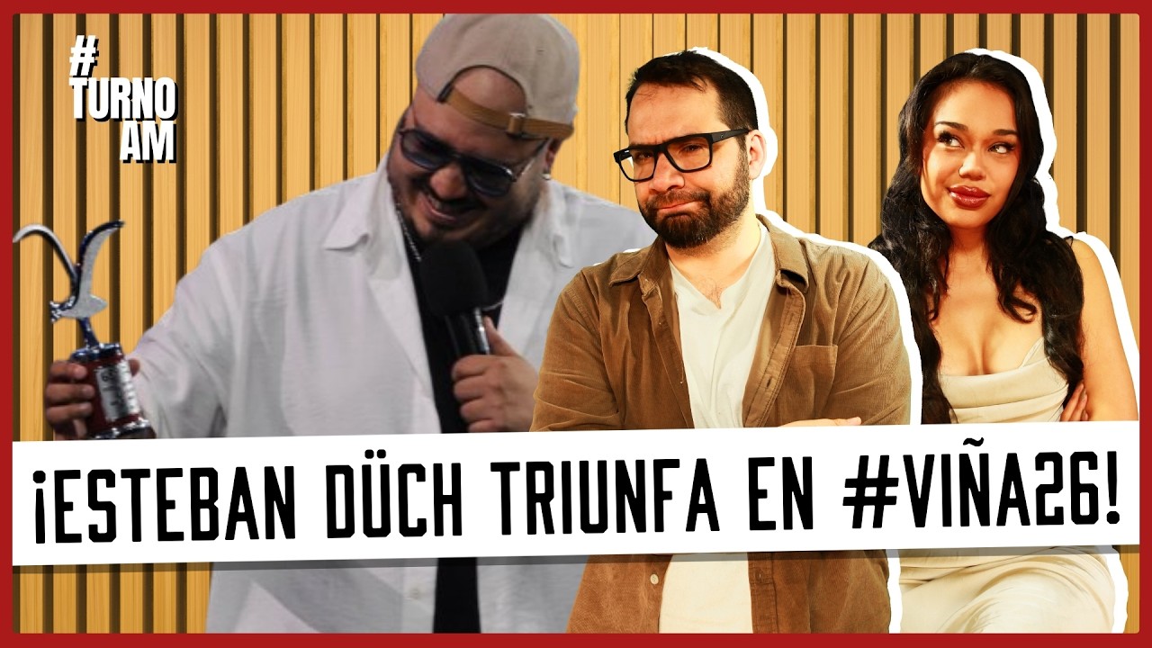 ¿Qué simboliza el triunfo de Esteban Düch en #Viña2026? ¡Kast ya tiene su foto oficial! | #TurnoAM