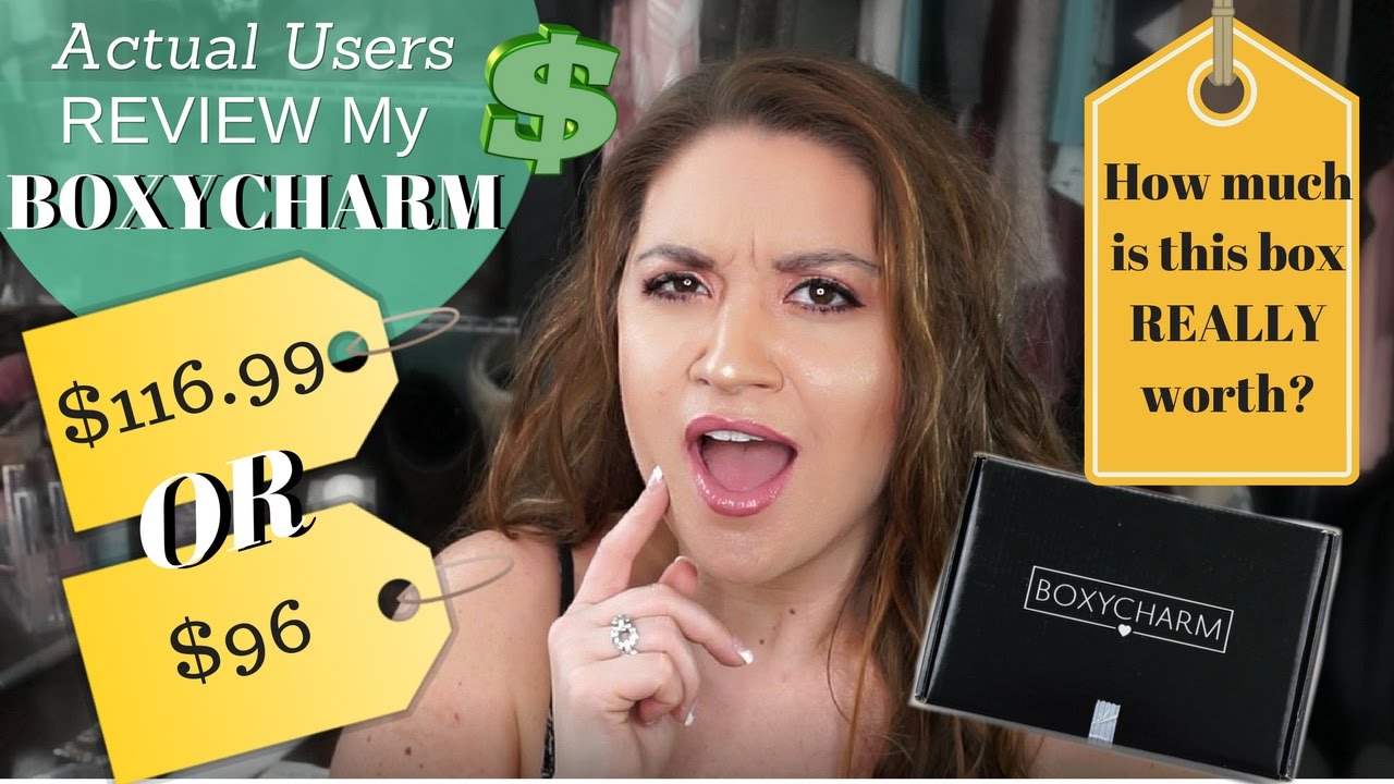 ACTUAL USERS Review My Boxycharm April 2017 | *PRICE DISCREPANCIES* IN HONEST REVIEWS