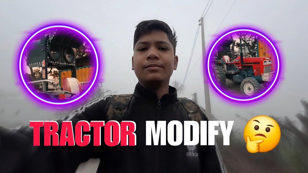 🔊 Tractor Mein DJ Speaker Lagwa Diya | Full Modifiy