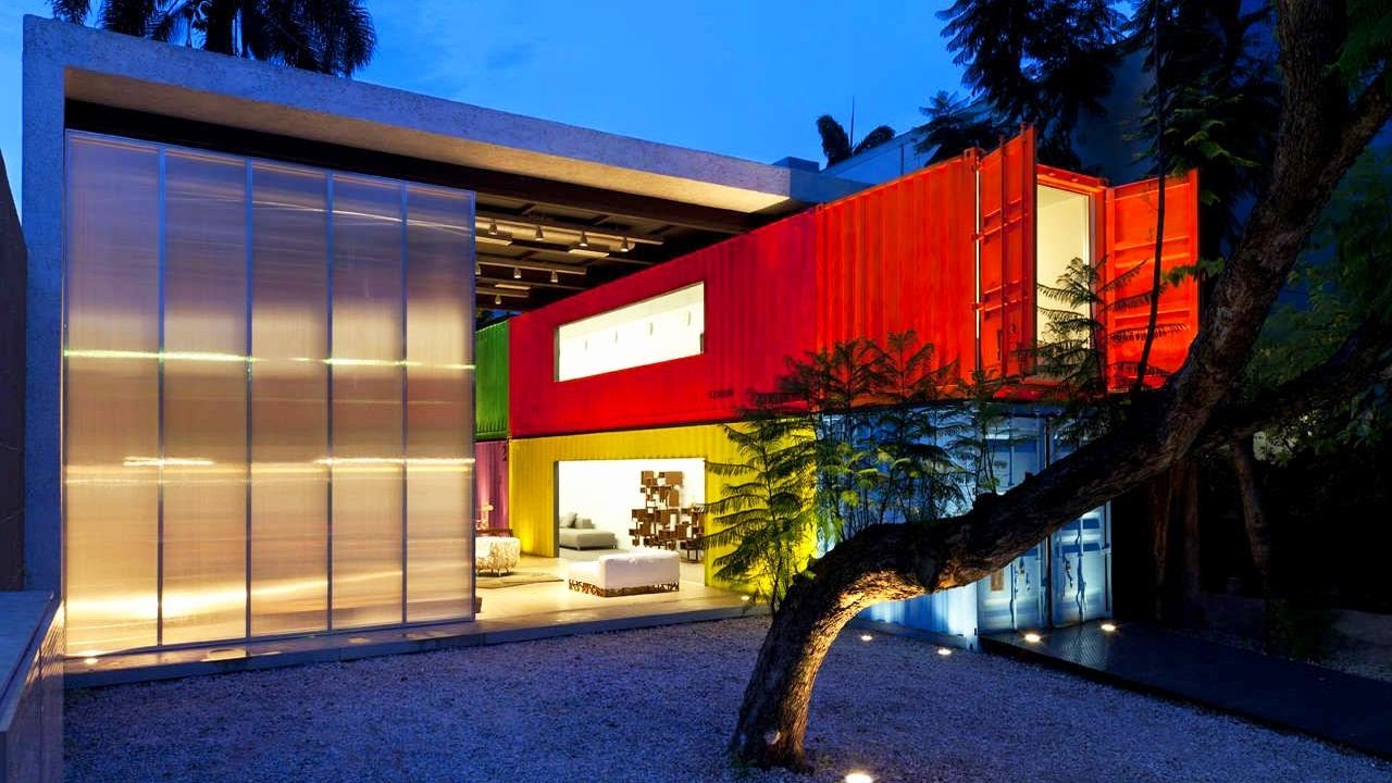TOP! RUSTIC SHIPPING CONTAINER HOMES DESIGNS | RUSTIC INDUSTRIAL CONTAINER HOUSE ARCHITECTURE IDEAS