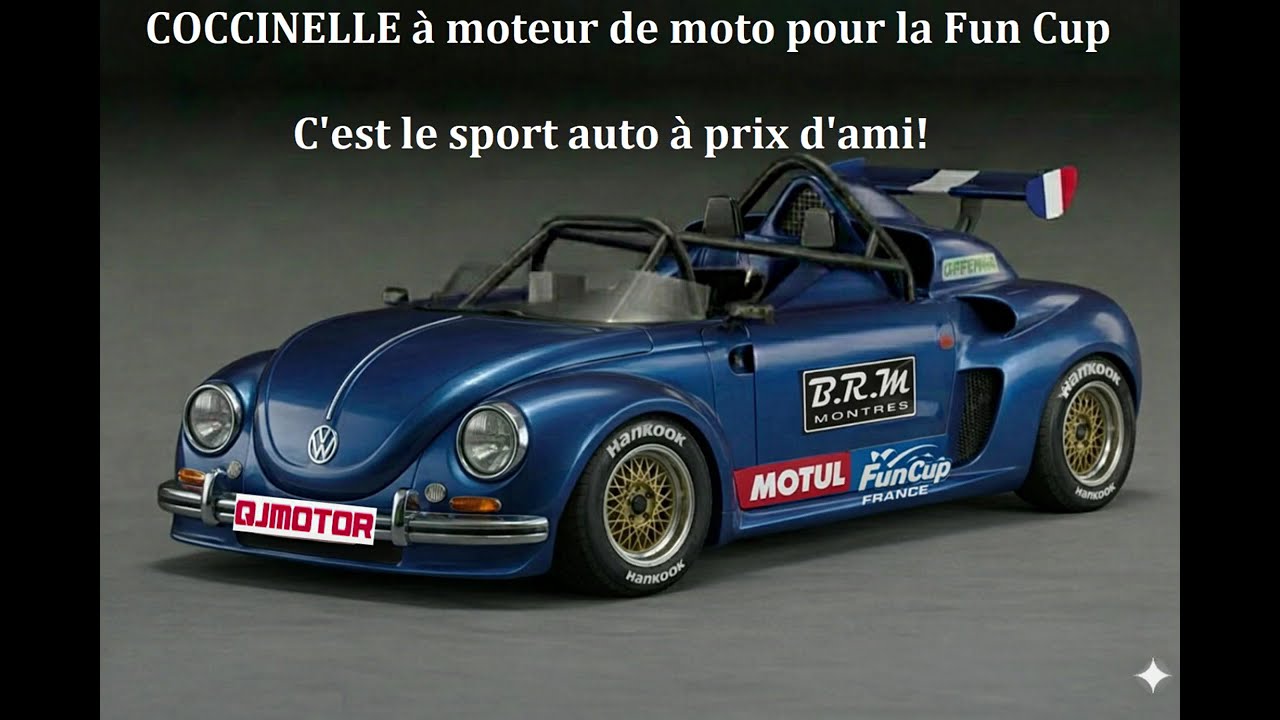 COCCINELLE à moteur de moto pour la Fun Cup