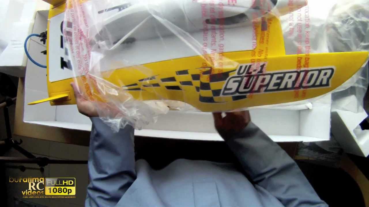 UNBOXING RC - AquaCraft UL-1 Superior Ready-to-Run Brushless FE Hydroplane