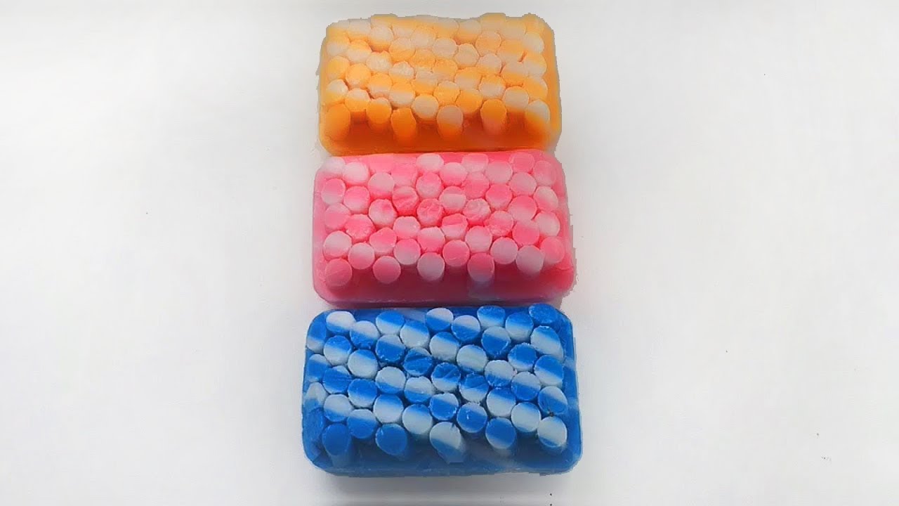 АСМР (залипательная резка подсушенного мыла) relaxing videos with soap (satisfying ) ASMR  dry soap