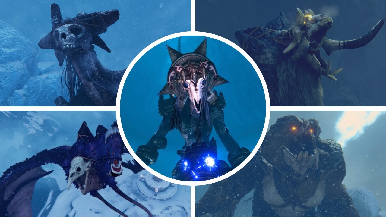 Praey for the Gods - All Bosses (& Cutscenes) + Ending