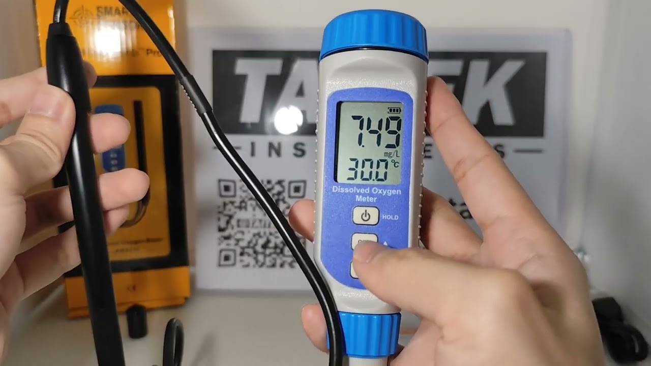 สอนการใช้งาน คาลิเบรทเครื่องวัดออกซิเจนในน้ำ Dissolved Oxygen Meter SMART SENSOR รุ่น AR8210