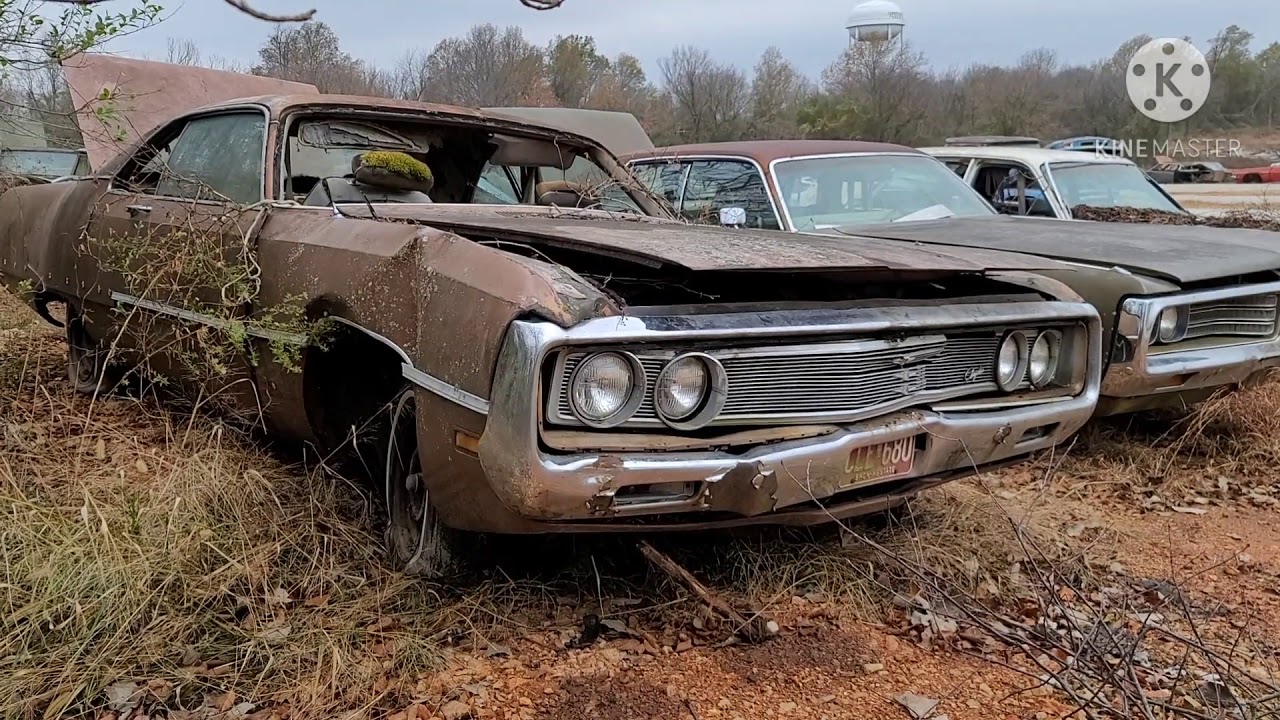Junkyard Chrysler C body cars: 1969, 1970, 1971, 1972, 1973, and 1974 Newport and New Yorker