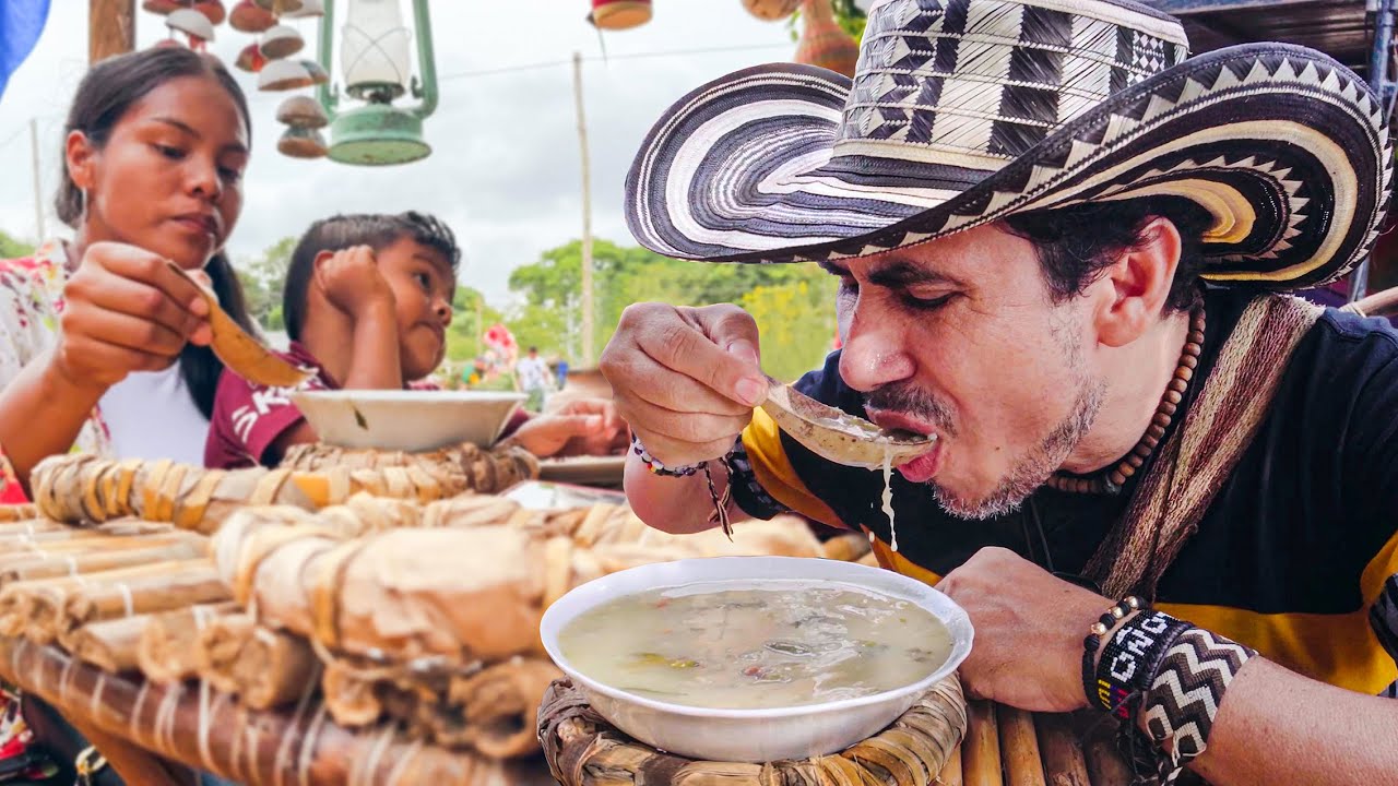 Probando las mejores Recetas y platos típicos en el Festival del ÑAME espino en Bomba