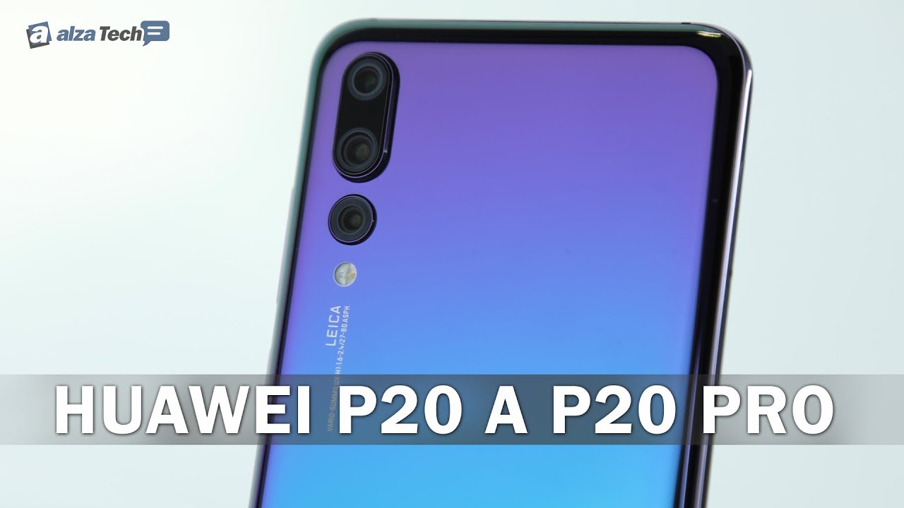 HUAWEI P20 a P20 Pro: Nejlepší fotomobily současnosti?! - AlzaTech #726