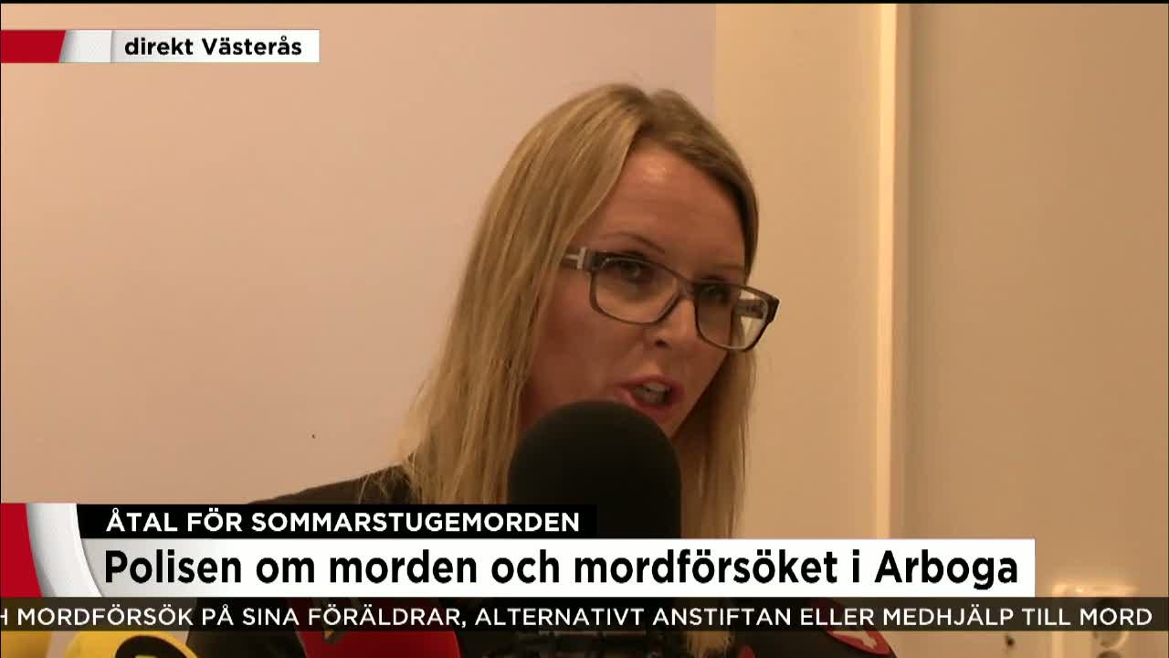 Kammaråklagare om Arbogafallet - Nyheterna (TV4)