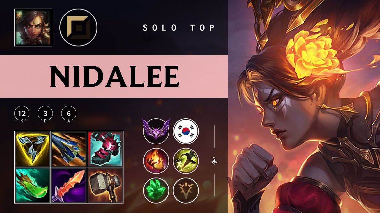 Nidalee Top vs Rumble - KR Master Patch 25.24