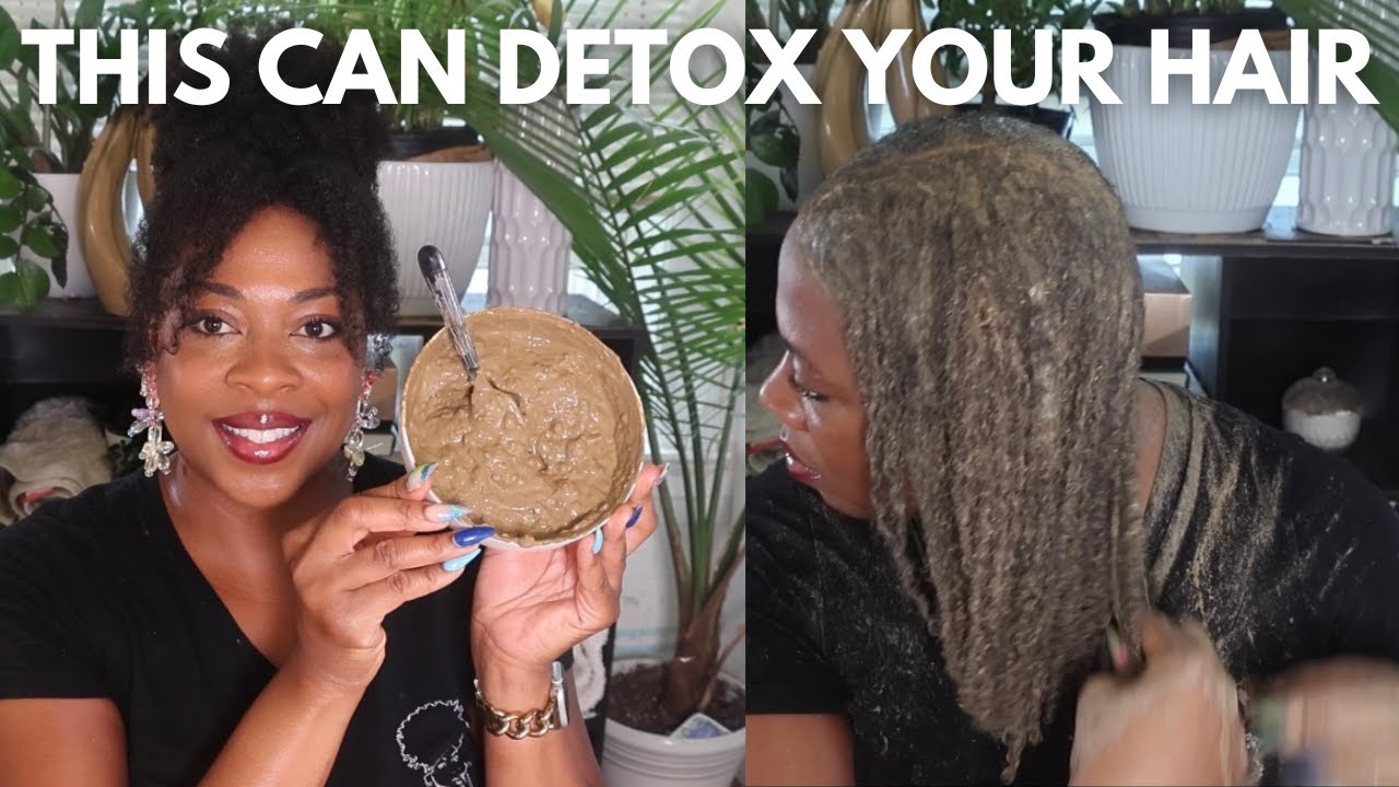 Scalp Detox with Rhassoul/ Bentonite Clay for Scalp Health| Herbal Hair Growth Challenge Week 1