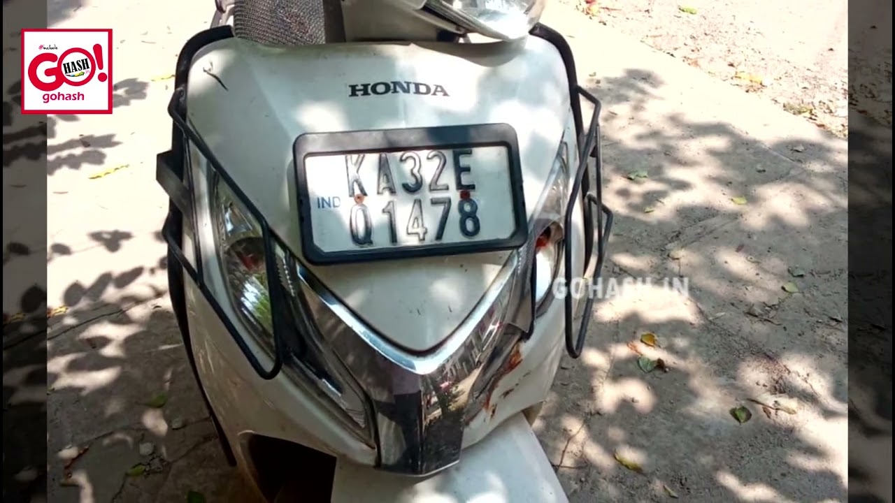 SCOOTER STOLEN FROM D-MART PARKING (CCTV FOOTAGE) - KA32EQ1478 | IF FOUND CALL: 9353242162