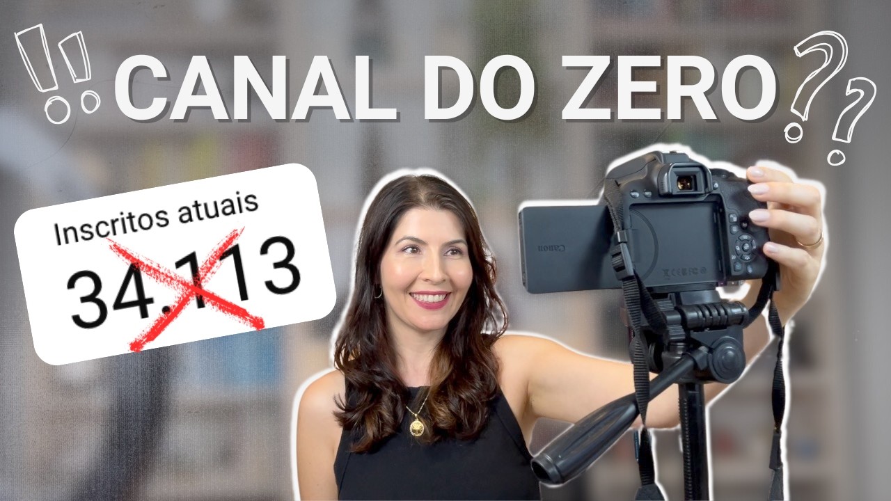 Porque eu criei um canal do ZERO mesmo tendo 34K INSCRITOS no Youtube