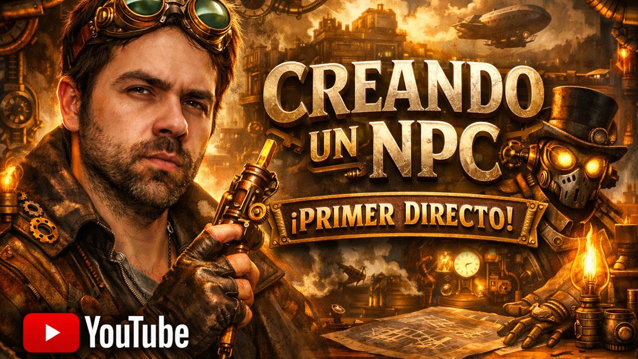 HOY LE DAMOS VIDA A UNA MAQUINA! - Creando nuestro PRIMER NPC (MISI DEVLOG)