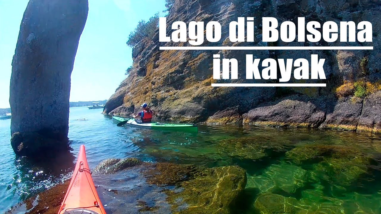 Lago di Bolsena in kayak