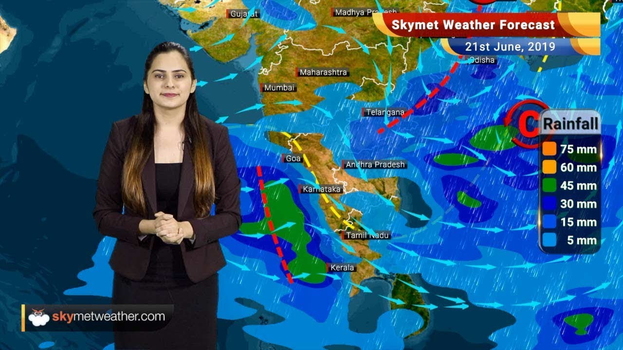 Weather Forecast June 21: Heavy rain in Coastal Karnataka, Goa, Maharashtra, Andhra, Odisha