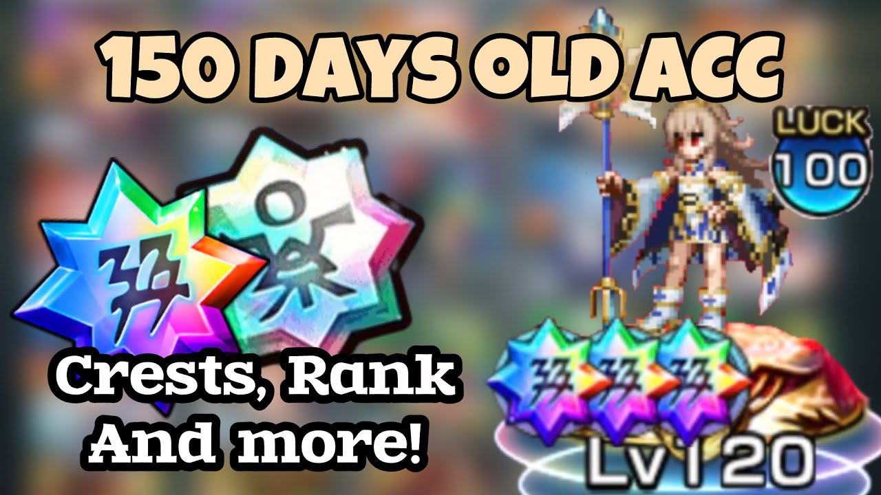 What you could achieve on a 150 days old account | Grand Summoners 