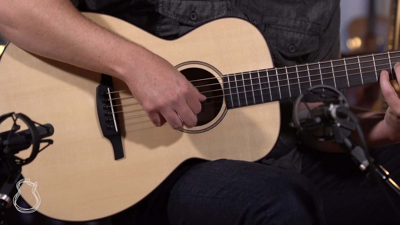 McNally S-12, Mahogany & German Moon Spruce demo