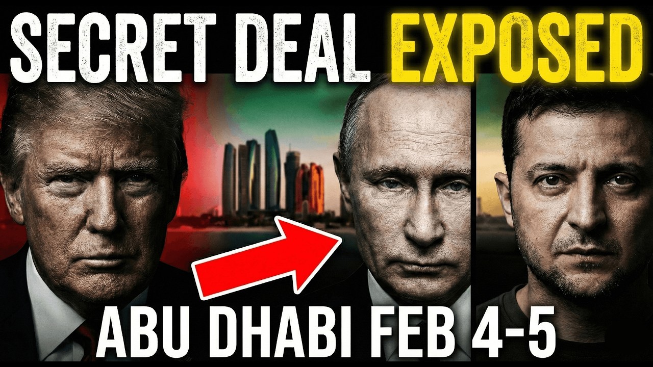 ABU DHABI PEACE TALKS REVEALED: Why Zelensky Is Trapped