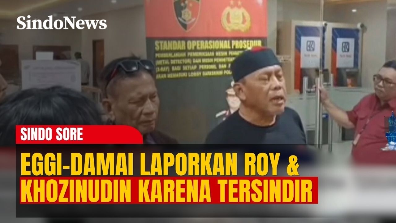 Eggi-Damai Laporkan Roy & Khozinudin karena Tersindir dengan Ucapan 