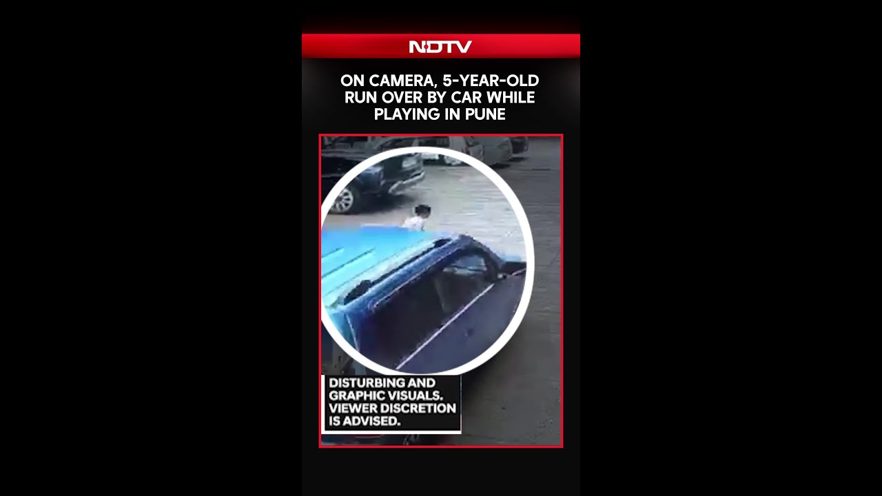 On Camera, 5-Year-Old Run Over By Car While Playing Inside Pune Complex