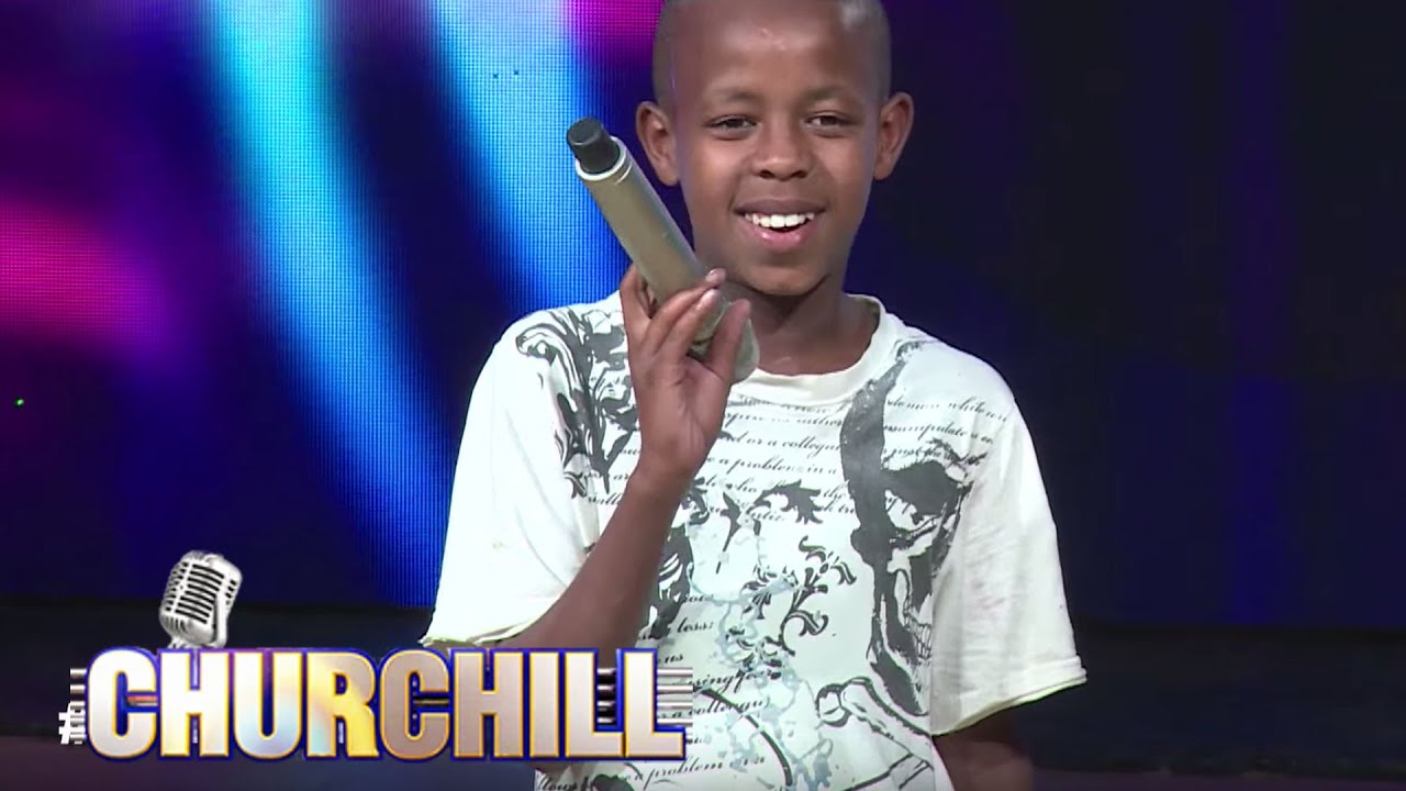 Young Juma, aspiring  actor/comedian on Churchillshow