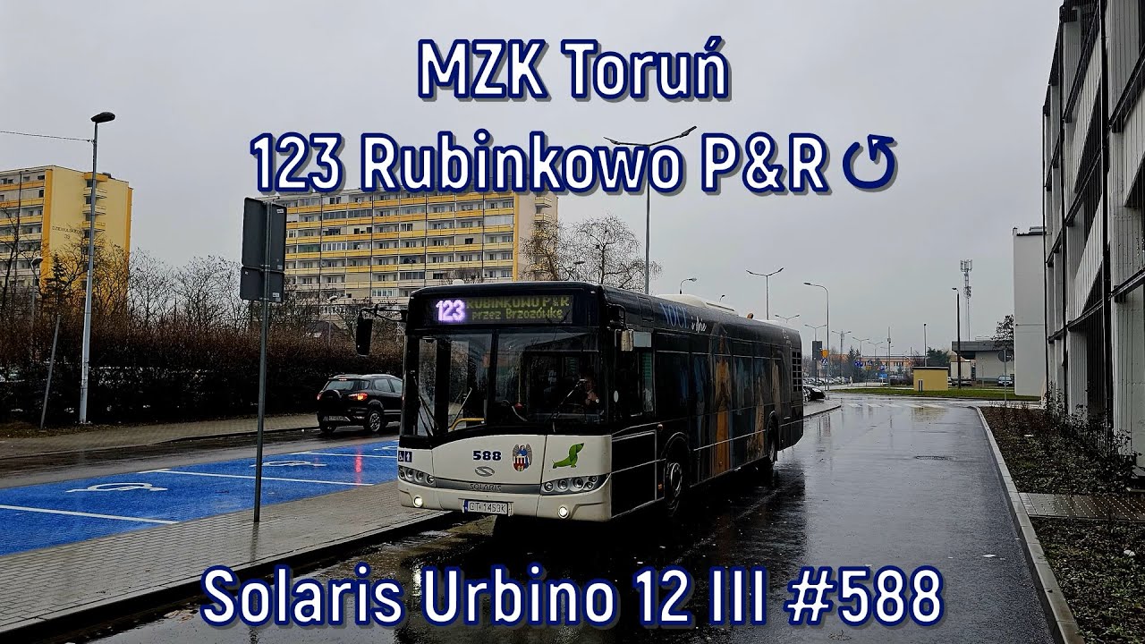 MZK Toruń - linia 123, Solaris Urbino 12 III #588