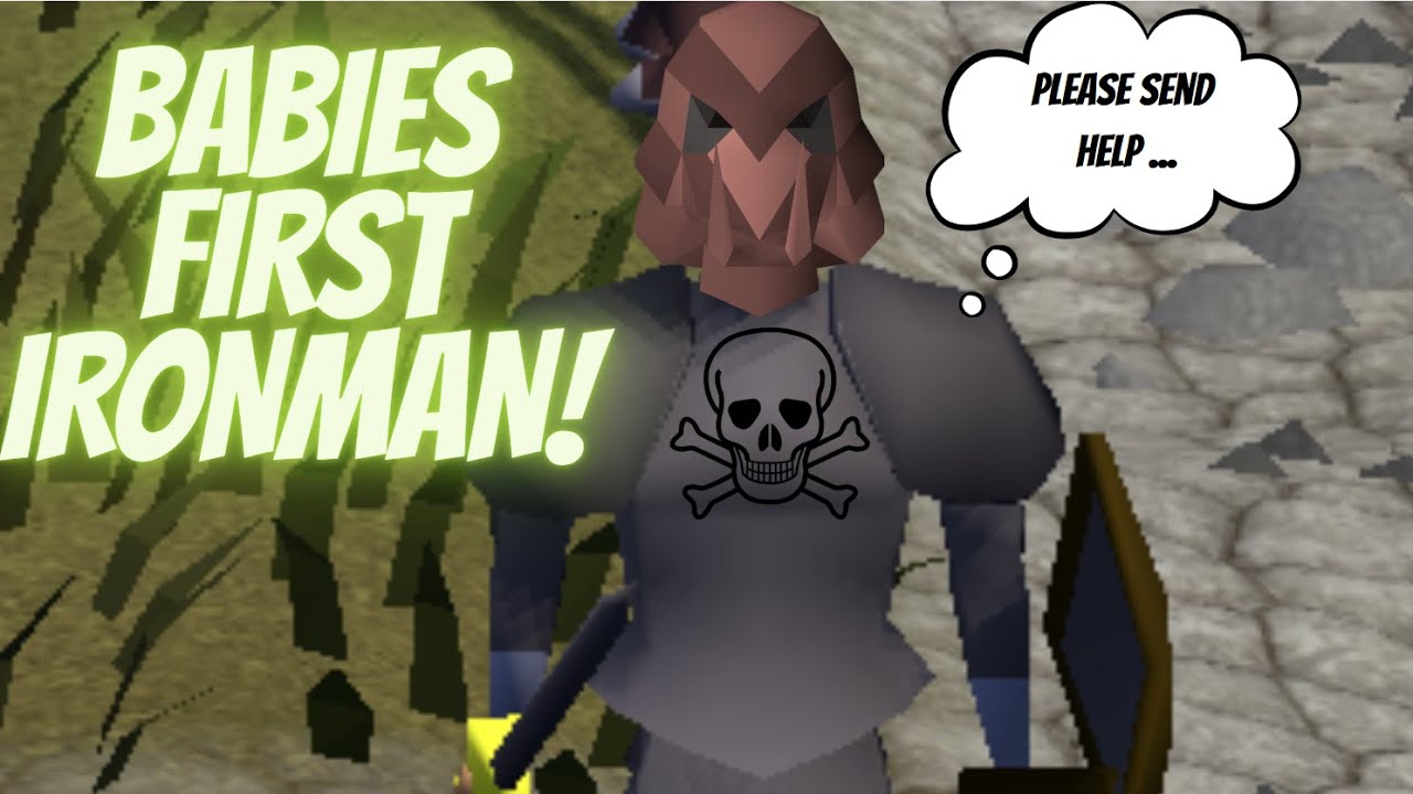 WHAT IS THIS GAME 😰| FIRST TIME OSRS IRONMAN LETS GO? FIRST EPISODE