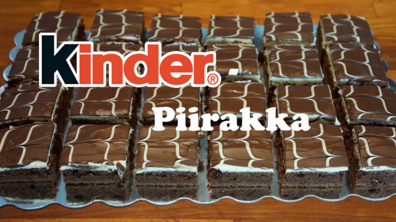 Kinderpiirakka |  Kinder pie | Kinder cake