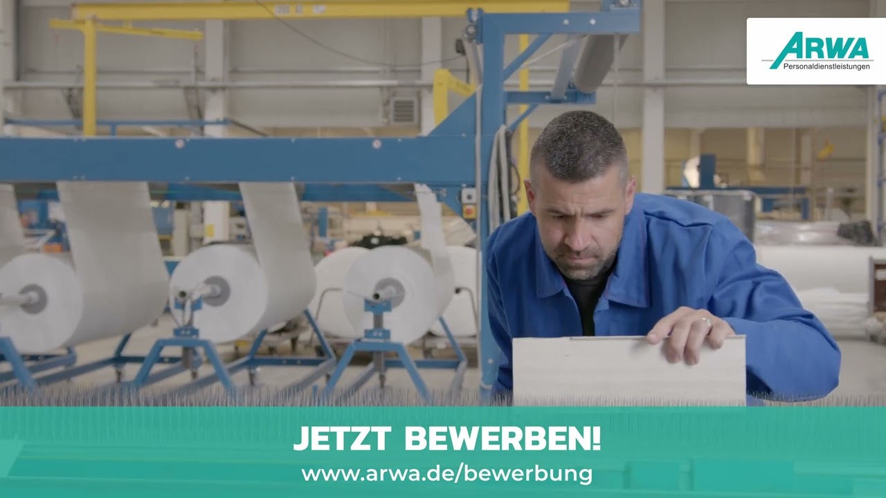 Produktionsmitarbeiter (m/w/d) - Top Jobs bei ARWA
