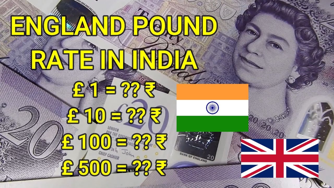 UK Pound Rate Today in India - Pound Rate Today - Pound to Indian Rupees - England Pound Rate Today